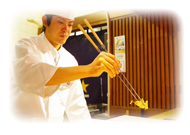 シンプルに塩で食べる天ぷら